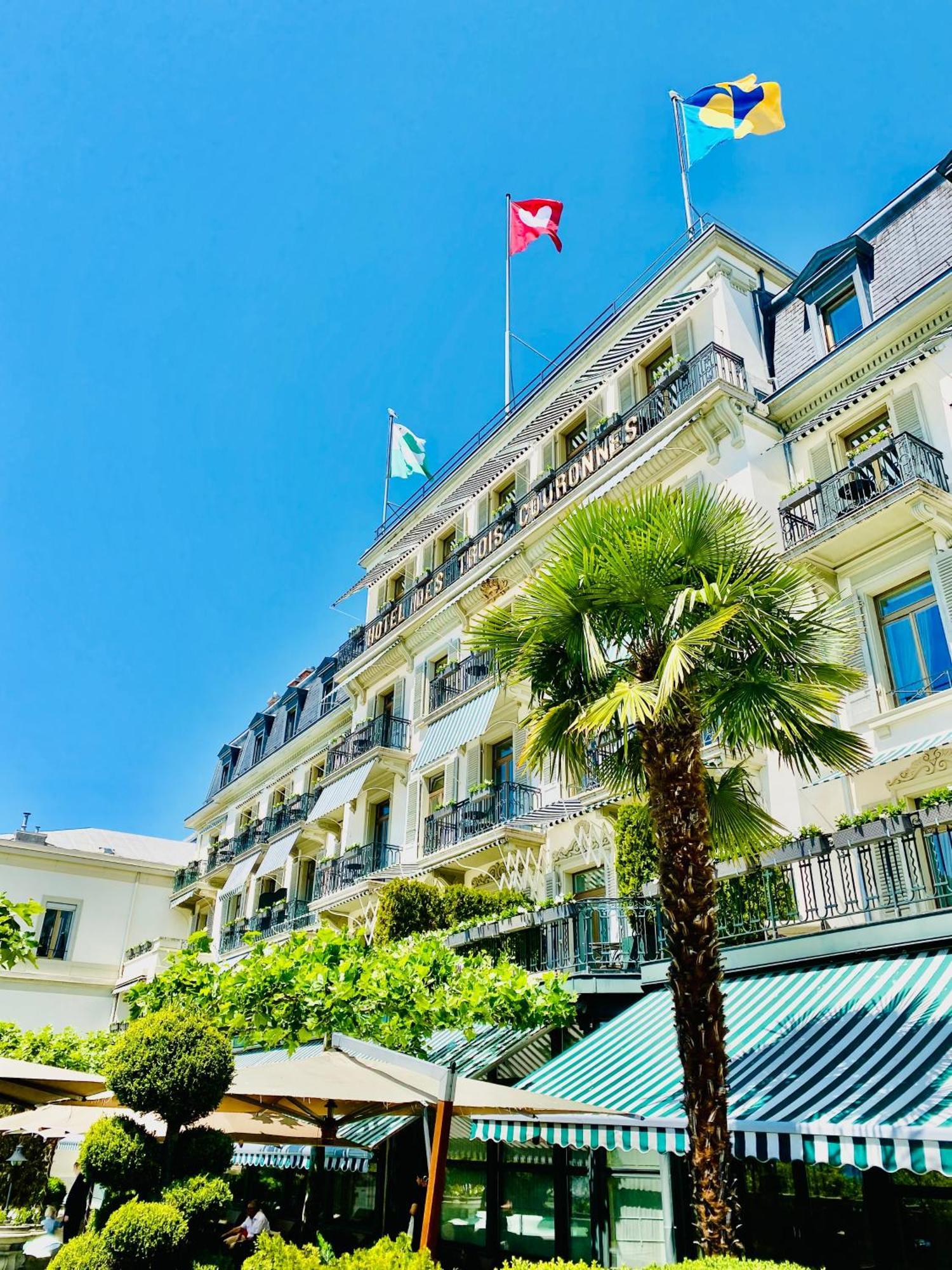 Hotel Des Trois Couronnes & Spa - The Leading Hotels Of The World Vevey Exterior photo