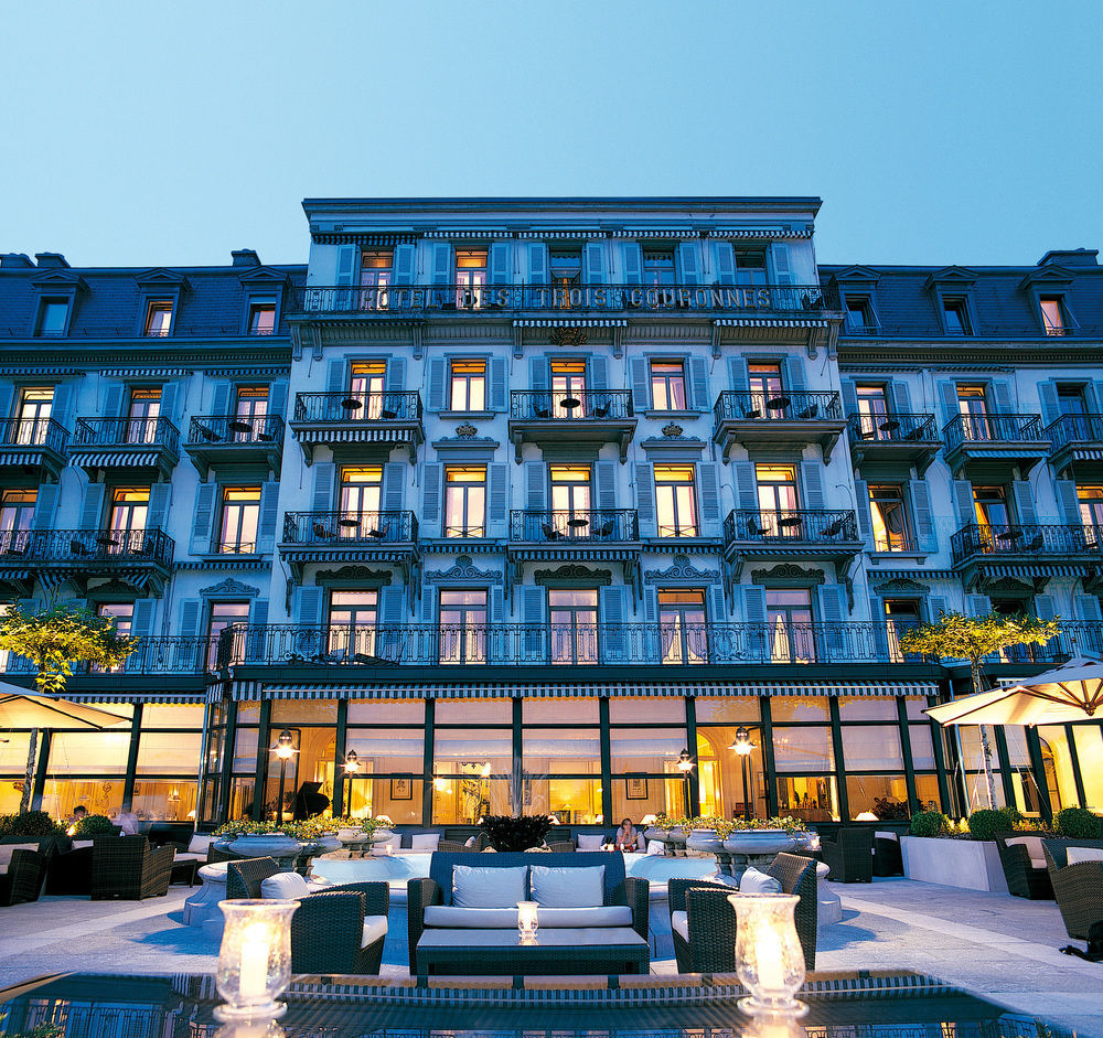 Hotel Des Trois Couronnes & Spa - The Leading Hotels Of The World Vevey Exterior photo